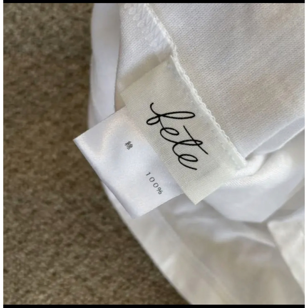 Drawer(ドゥロワー)のfete フェテ　Sofia T-shirt　ソフィア・Tシャツ メンズのトップス(Tシャツ/カットソー(半袖/袖なし))の商品写真