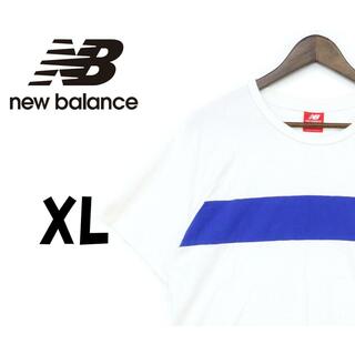 ニューバランス(New Balance)のニューバランス　Ｔシャツ　白　XL　F00220(Tシャツ/カットソー(半袖/袖なし))