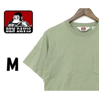 ベンデイビス(BEN DAVIS)のベンデイビス　胸ポケット付きＴシャツ　カーキ　M　F00208(Tシャツ/カットソー(半袖/袖なし))