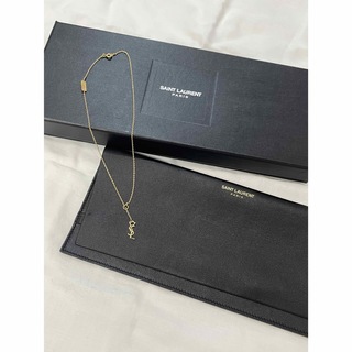 イヴサンローラン(Yves Saint Laurent)のYves Saint Laurent  サンローランモノグラムチャームネックレス(ネックレス)