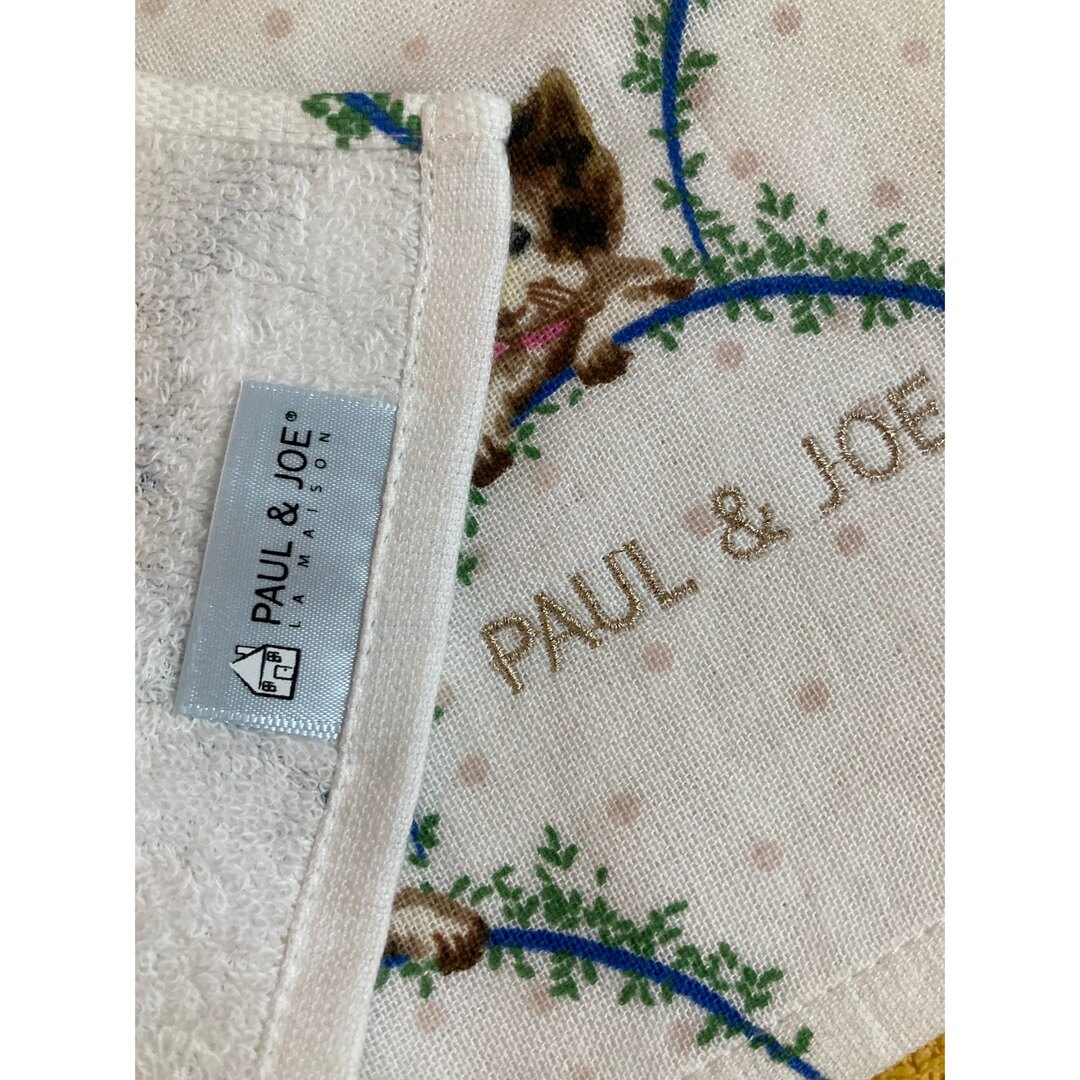 PAUL & JOE(ポールアンドジョー)のポール＆ジョー　ハンドタオル　pjキャット レディースのファッション小物(ハンカチ)の商品写真