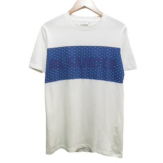 JIL SANDER DOTS BAR PRINT TEE WHITE(Tシャツ/カットソー(半袖/袖なし))