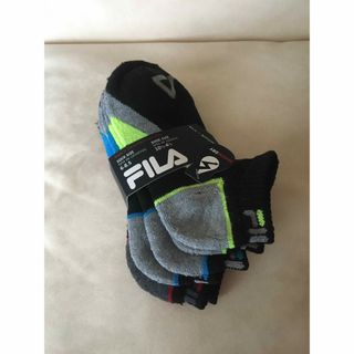 フィラ(FILA)のFILAフィラベビースニーカーソックス3足セット★新品②(靴下/タイツ)