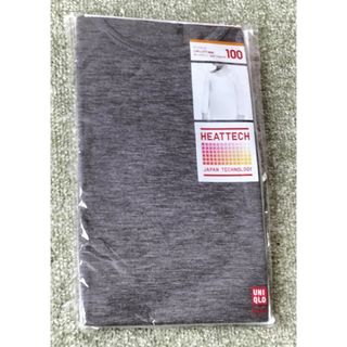 ユニクロ(UNIQLO)のユニクロ　ヒートテック　UネックT　長袖　100cm(下着)