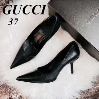 グッチ(Gucci)の【美品】GUCCI☆本革 パンプス(ハイヒール/パンプス)