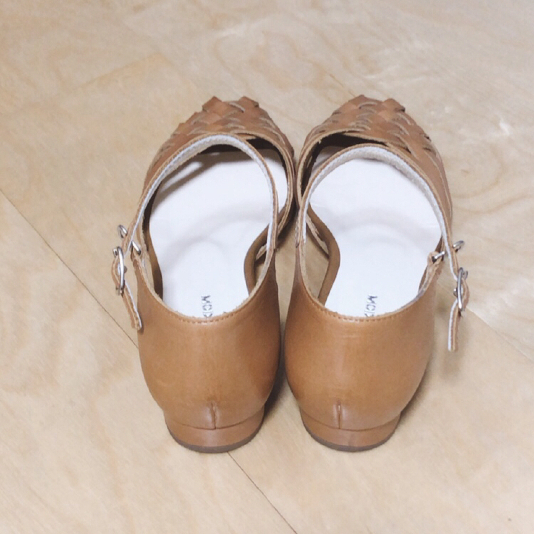 MODE KAORI(モードカオリ)のモードカオリ　ストラップサンダル　キャメル レディースの靴/シューズ(サンダル)の商品写真