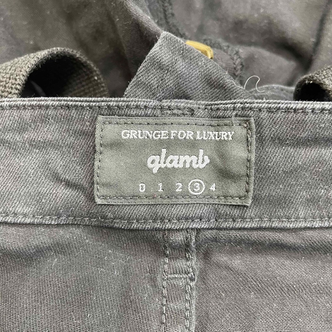 glamb(グラム)のGlamb グラム　オーバーオール　サイズ3 オールインワン　サルペット メンズのパンツ(サロペット/オーバーオール)の商品写真