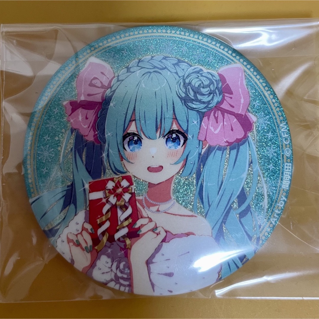 初音ミク Xmas 缶バッジ ミク シークレット カプセル缶バッチ