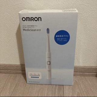 オムロン(OMRON)のオムロン　音波式電動歯ブラシ HT-B917-W 新品(電動歯ブラシ)