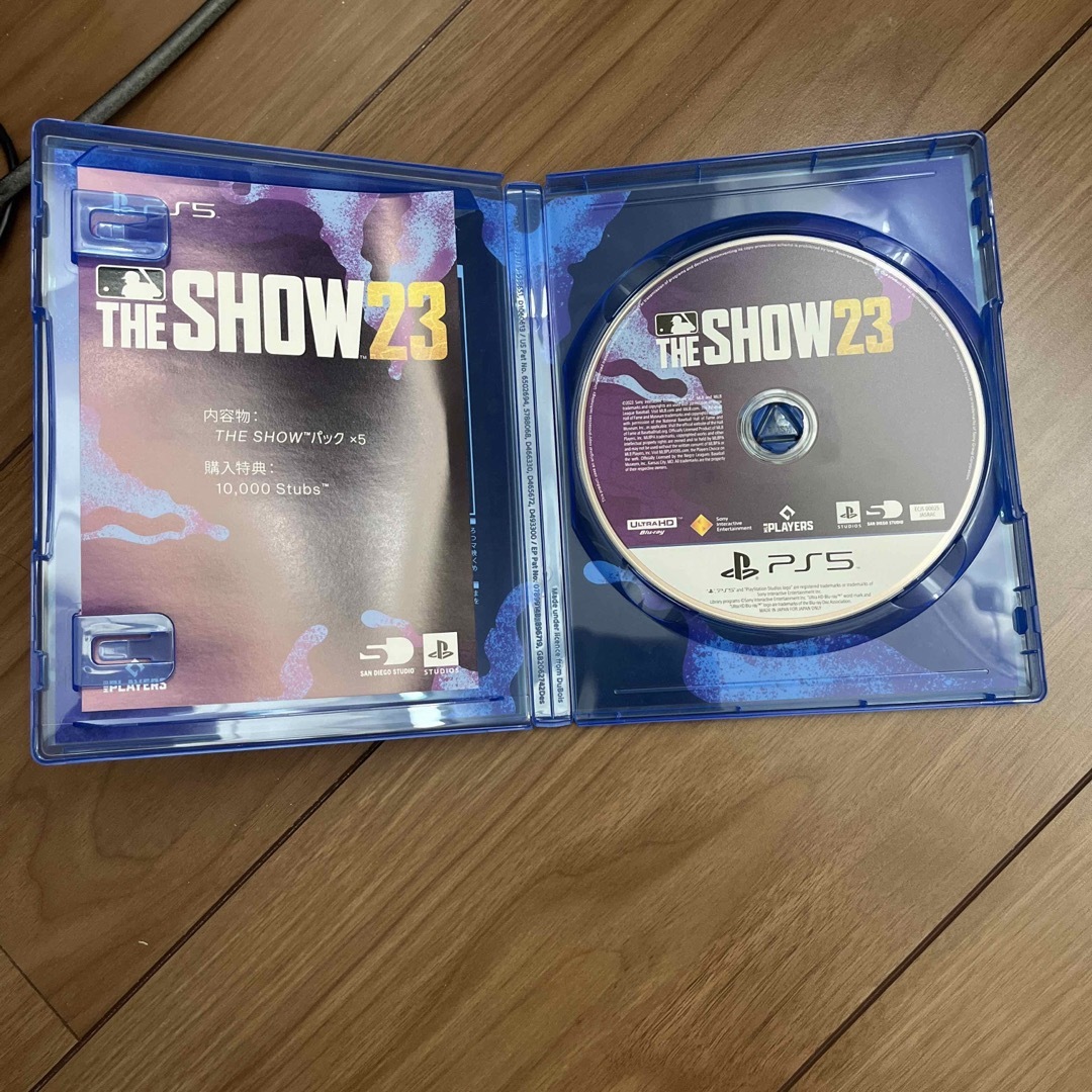 MLB The Show 23（英語版） スタンダードエディション PS5 エンタメ/ホビーのゲームソフト/ゲーム機本体(家庭用ゲームソフト)の商品写真