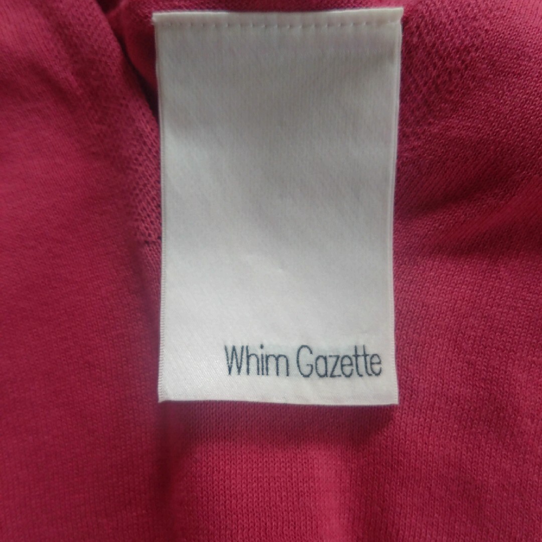 Whim Gazette - ウィムガゼット 前後Vネックニットの通販 by かおり's