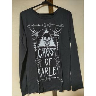 ゴーストオブハーレム(GHOST OF HARLEM)のGHOST OF HARLEM　ノベルティTシャツ　ブラック　長袖(Tシャツ(長袖/七分))