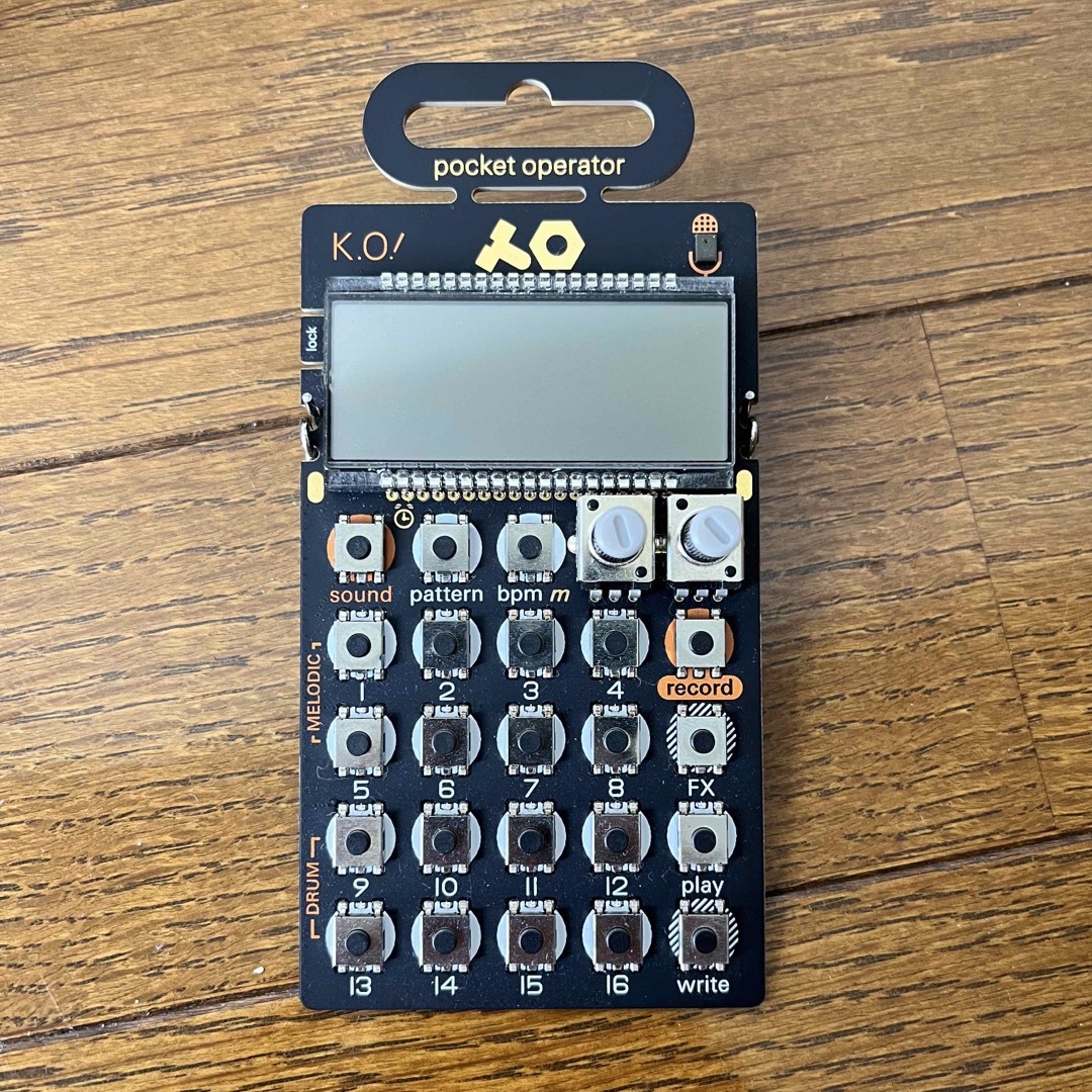 PO-33 Pocket Operator KO（ポケットオペレイター） 楽器の鍵盤楽器(キーボード/シンセサイザー)の商品写真