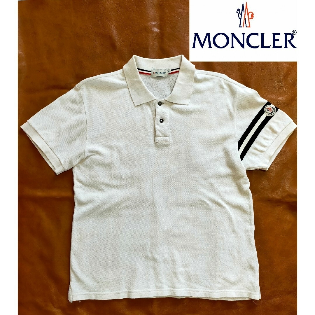 MONCLER - Moncler モンクレール ポロシャツ サイズM トリコロールの