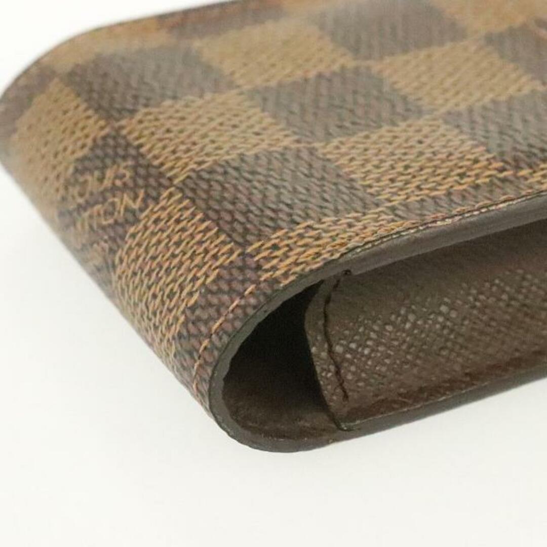 ルイヴィトン タバコケース エテュイ シガレット N63024 中古 ダミエ エベヌ ブラウン LOUIS VUITTON 【中古】 | シガレットケース ユニセックス たばこ ファッション 茶 ブランド小物 Aランク ルイヴィトン タバコケース エテュイ シガレット N63024 中古 ダミエ エベヌ ブラウン LOUIS VUITTON 【中古】 | シガレットケース ユニセックス たばこ ファッション 茶 ブランド小物 Aランク