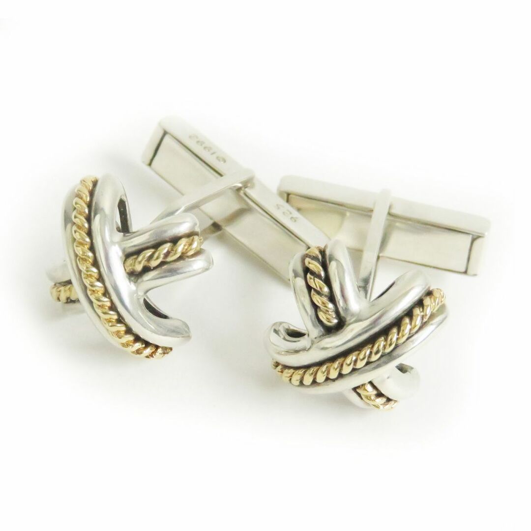 美品・希少】Tiffany & Co. カフリンクス カフス 金 銀-