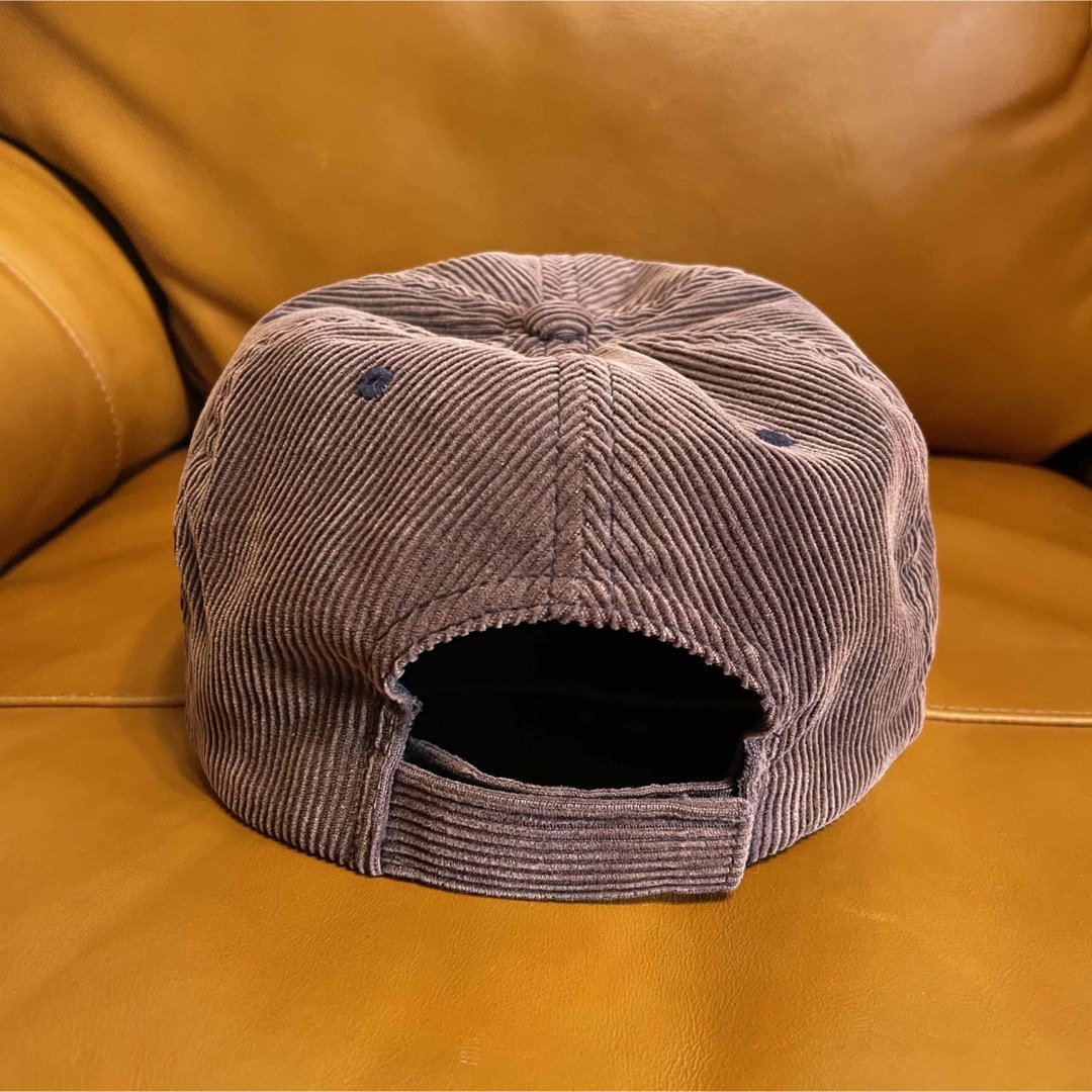STUSSY(ステューシー)のSTUSSY コーデュロイ　キャップ　ロゴ　ブラウン　vintage メンズの帽子(キャップ)の商品写真