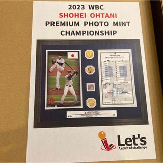 【キリ番】wbc優勝記念グッズ　大谷翔平　フォトミント　300個限定(記念品/関連グッズ)