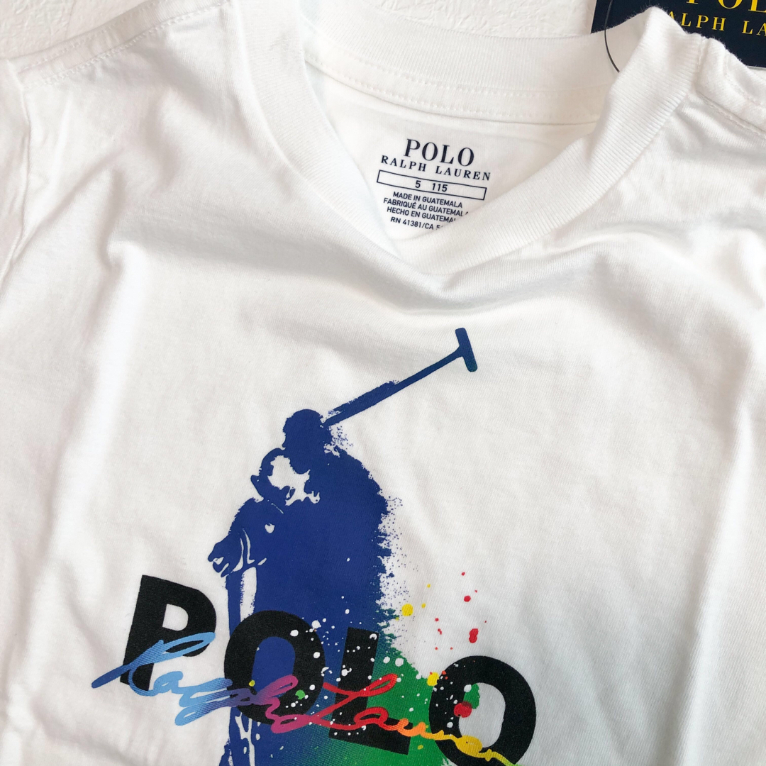 POLO RALPH LAUREN(ポロラルフローレン)の新作◇ラルフローレン半袖Tシャツ 2点セット  5/115 キッズ/ベビー/マタニティのキッズ服男の子用(90cm~)(Tシャツ/カットソー)の商品写真