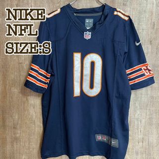 ナイキ(NIKE)のNIKE ナイキ　NFL/シカゴ・ベアーズ　ゲームシャツ　ネイビー　S ワッペン(Tシャツ/カットソー(半袖/袖なし))