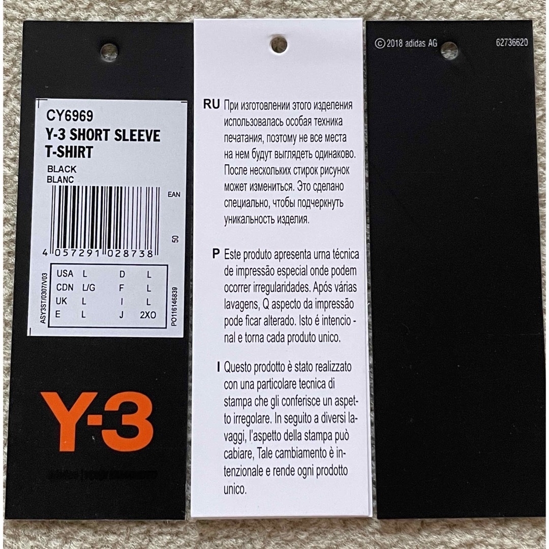 yohji Yamamoto Y-3 tシャツ 3