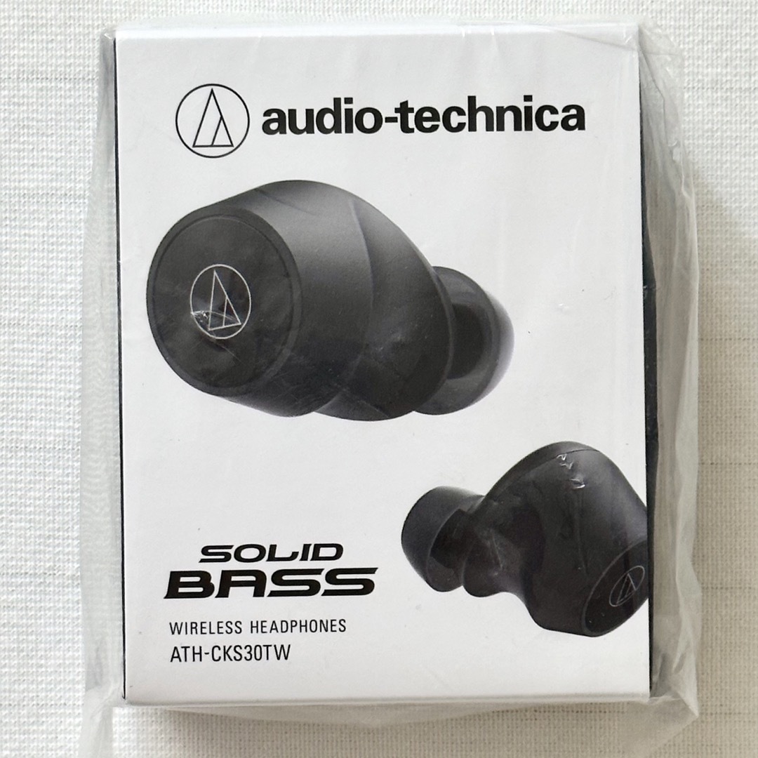 audio-technica フルワイヤレスイヤホン ATH-CKS30TW B