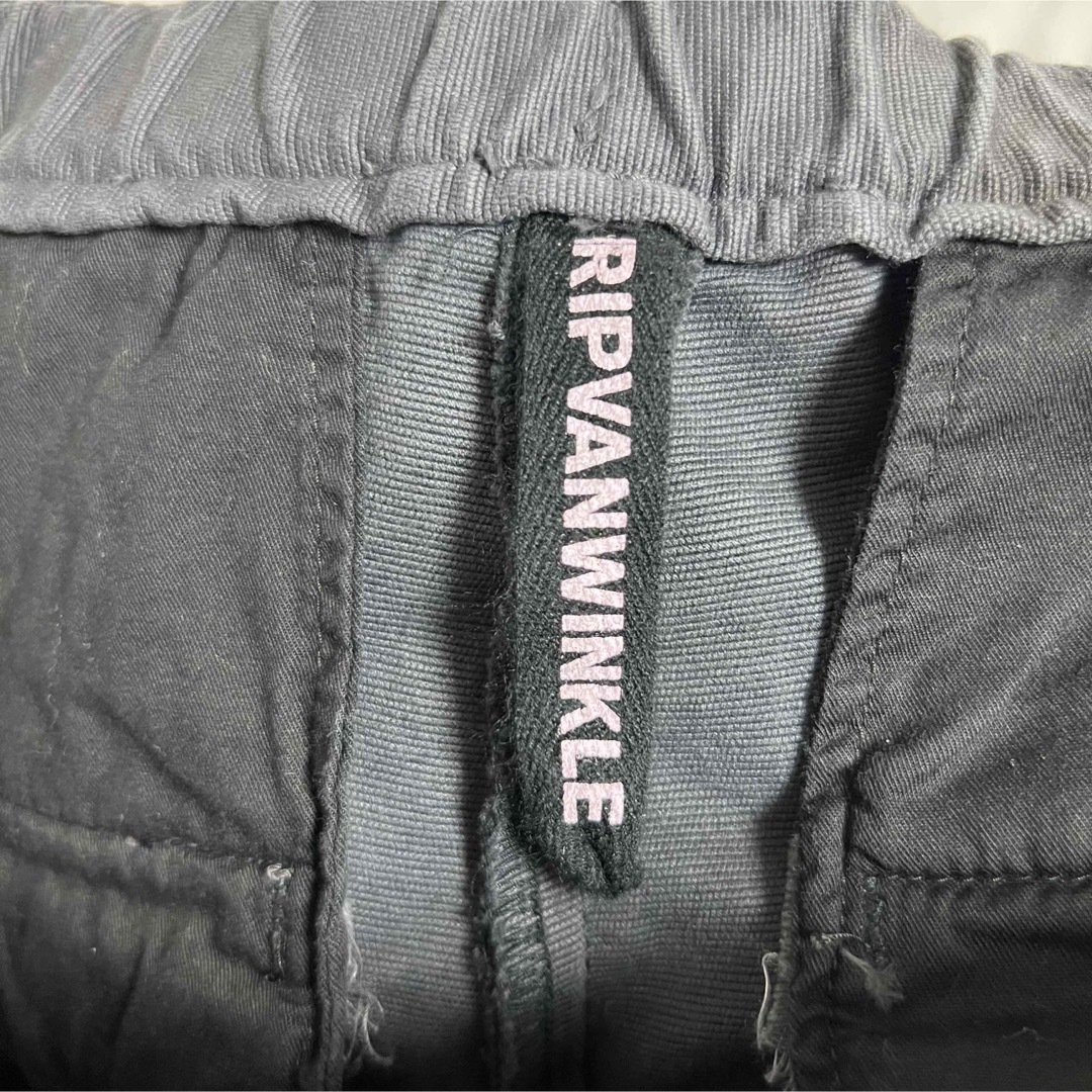 ripvanwinkle(リップヴァンウィンクル)の美品！ripvanwinkle ストレッチ立体クロップドパンツ！日本製！ メンズのパンツ(サルエルパンツ)の商品写真