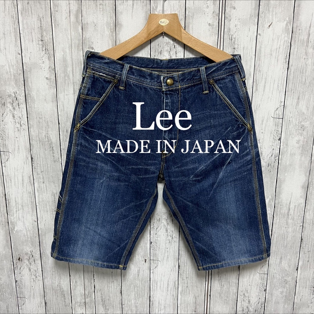 Lee デニムペインターショートパンツ！日本製！ - ショートパンツ