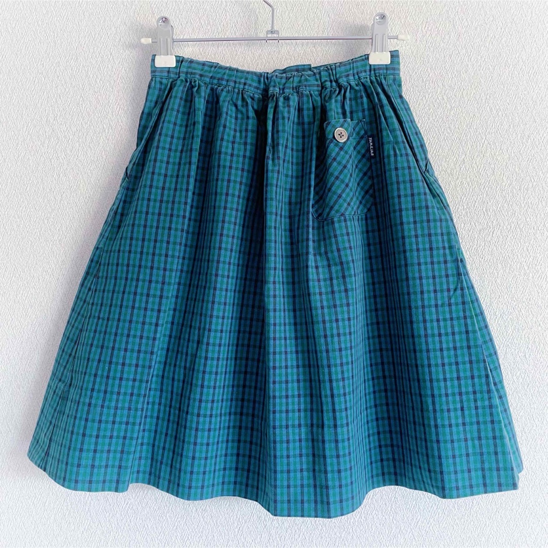 familiar 美品 ファミリアチェックスカート 130㎝ - スカート