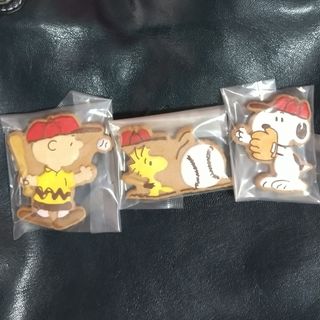 スヌーピー(SNOOPY)のPEANUTS 🥜クッキーマグコット 🥜 野球３種(その他)