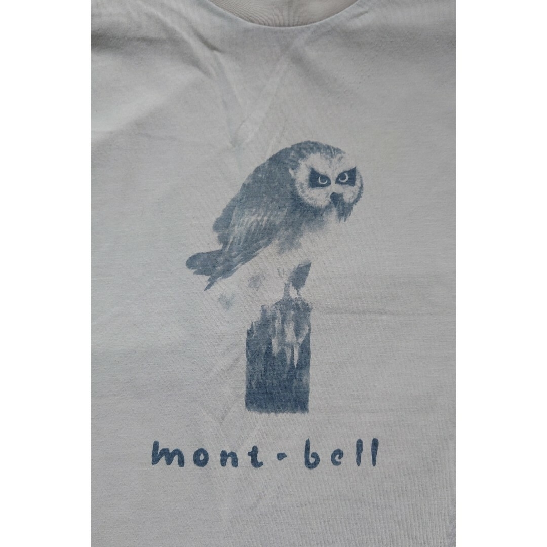 mont bell(モンベル)のモンベル　ウィックロン　メンズS　ふくろう　レア メンズのトップス(Tシャツ/カットソー(七分/長袖))の商品写真