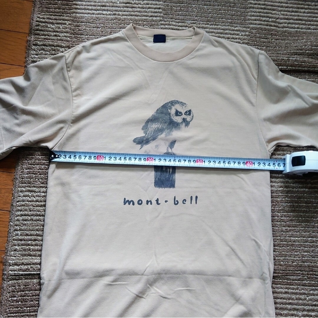 mont bell(モンベル)のモンベル　ウィックロン　メンズS　ふくろう　レア メンズのトップス(Tシャツ/カットソー(七分/長袖))の商品写真