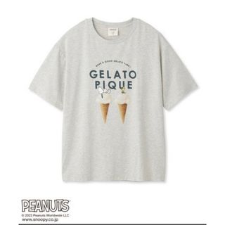 ジェラートピケ(gelato pique)の【PEANUTS】【HOMME】ワンポイントTシャツ (キャラクターグッズ)