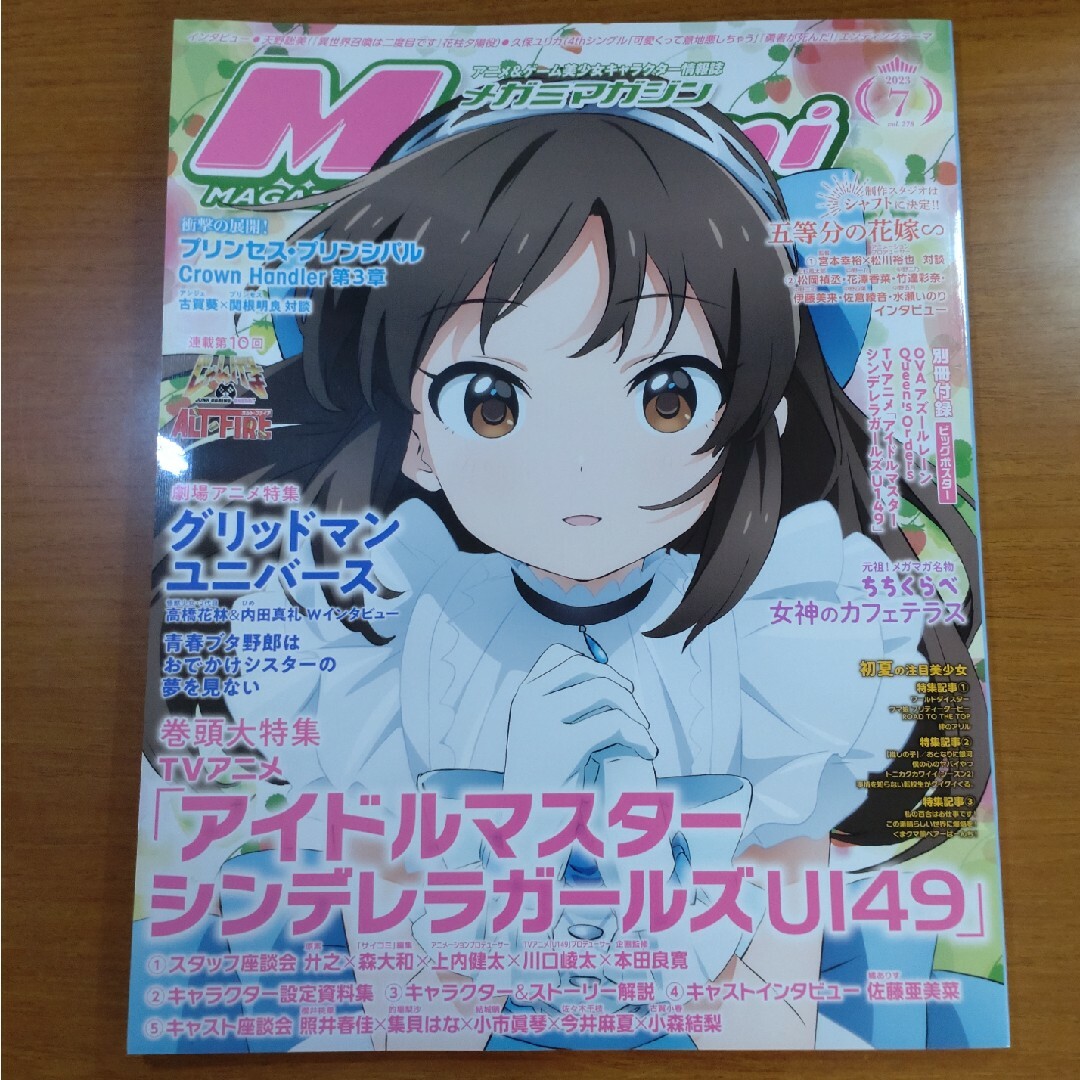 学研(ガッケン)のMegami MAGAZINE (メガミマガジン) 2023年 07月号 エンタメ/ホビーの雑誌(アート/エンタメ/ホビー)の商品写真