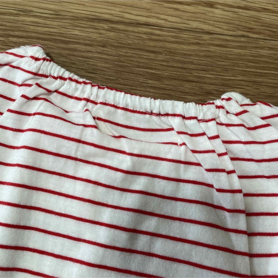 BOBSON(ボブソン)のボブソン　Tシャツ　ワンピース　100センチ キッズ/ベビー/マタニティのキッズ服女の子用(90cm~)(ワンピース)の商品写真