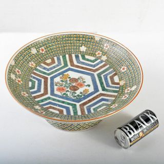 九谷焼 古九谷 色絵小紋手菊花文高月皿 台皿 D R6061Bの通販|ラクマ 九谷焼 古九谷 色絵小紋手菊花文高月皿 台皿 D R6061Bの通販|ラクマ