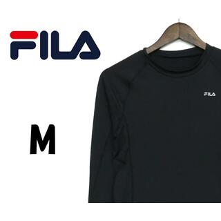フィラ(FILA)のフィラ　ロンＴ　黒　M　F00109(Tシャツ/カットソー(七分/長袖))