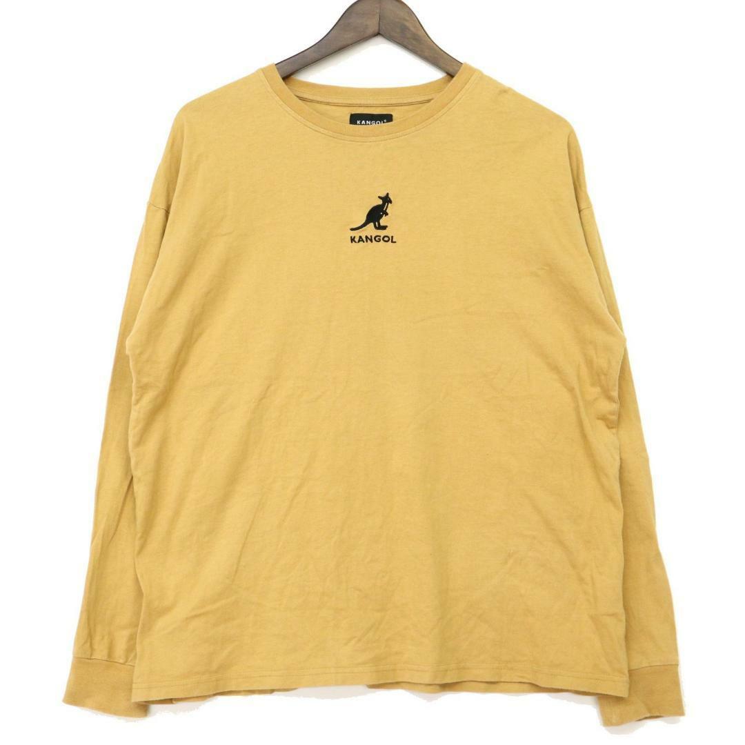 KANGOL(カンゴール)のカンゴール　Tシャツ　イエロー　M　F00137 メンズのトップス(Tシャツ/カットソー(七分/長袖))の商品写真