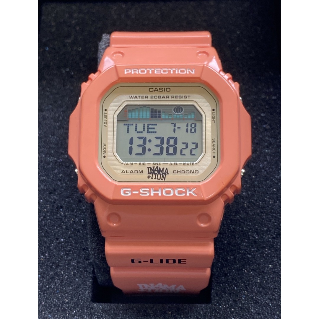 G-SHOCK(ジーショック)のコラボ/G-SHOCK/IN4MATION/限定/ブザービート/スピード/ピンク メンズの時計(腕時計(デジタル))の商品写真