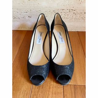 ジミーチュウ(JIMMY CHOO)の美品。JIMMY CHOO ジミーチュウパンプス(ハイヒール/パンプス)