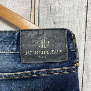 JAPAN BLUE JEANS - JAPAN BLUE JEANS ダメージ加工ストレッチデニム