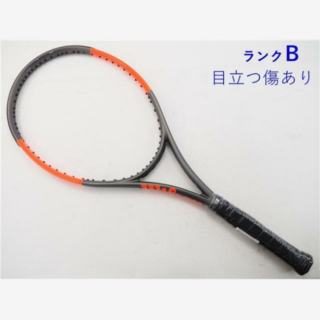 テニスラケット ウィルソン バーン 100エルエス 2017年モデル (G1)WILSON BURN 100LS 2017G1装着グリップ