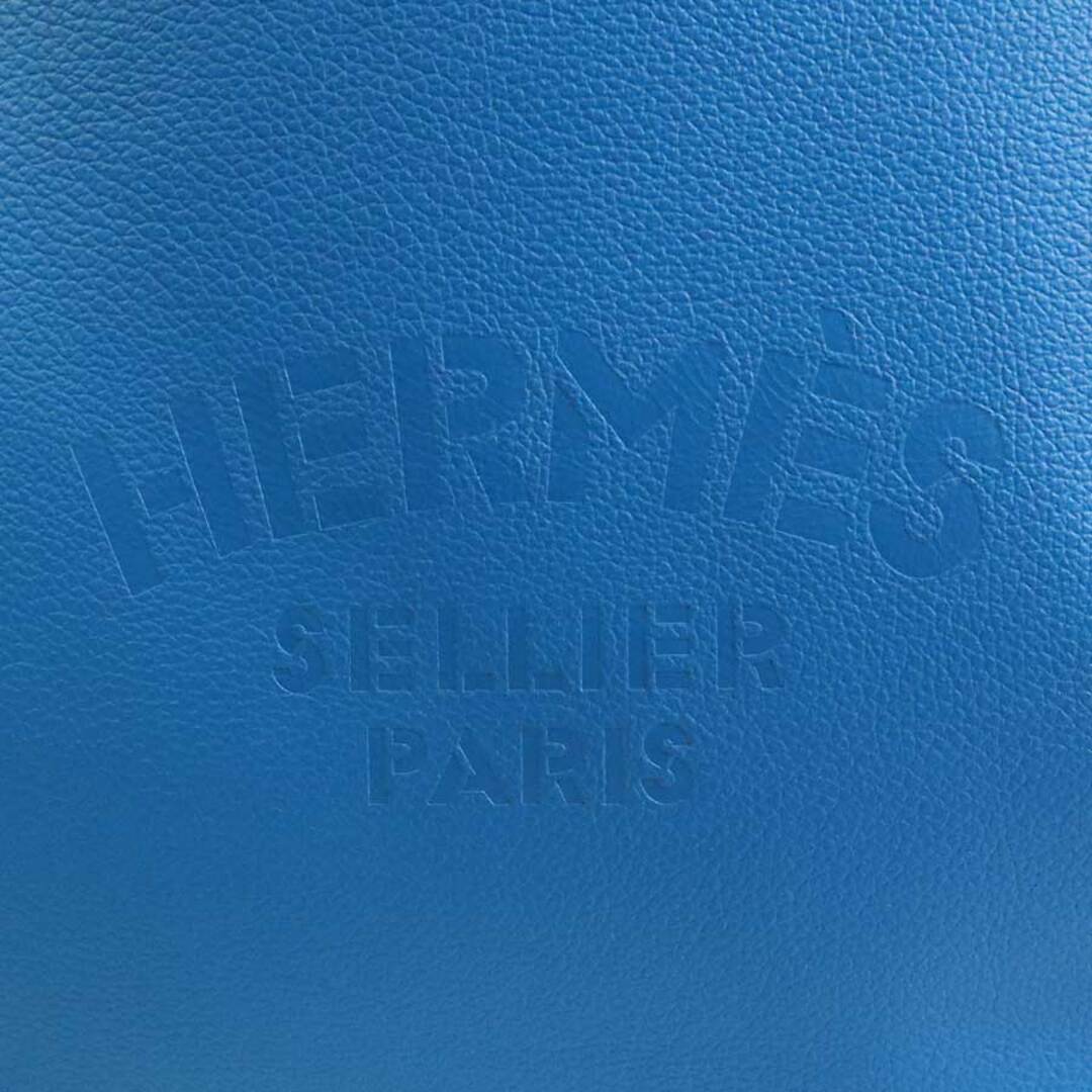 エルメス HERMES リュック ショルダーバッグ ブリダド エバーカラー ブルーザンジバル ユニセックス 送料無料 99574a