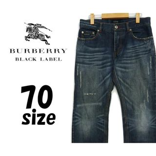 バーバリーブラックレーベル(BURBERRY BLACK LABEL)のバーバリーブラックレーベル　ジーンズ　70インチ　F00127(デニム/ジーンズ)