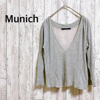 ミューニック(MUNICH)のミューニック【Munich】トップス　カットソー　日本製(カットソー(長袖/七分))