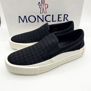 モンクレール(MONCLER)の新品未使用！送料込み★MONCLER★Vulcan フラグメント ロゴスリッポン(スニーカー)