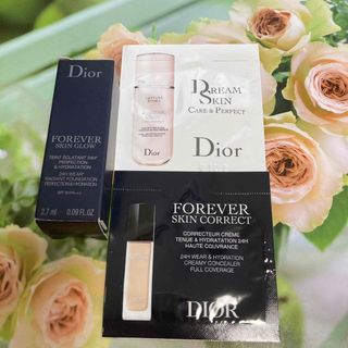 ディオール(Dior)のDior ディオールスキン フォーエヴァー フルイド グロウ サンプルセット(ファンデーション)