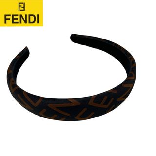 FENDI フェンディ パイソン カチューシャ 黒