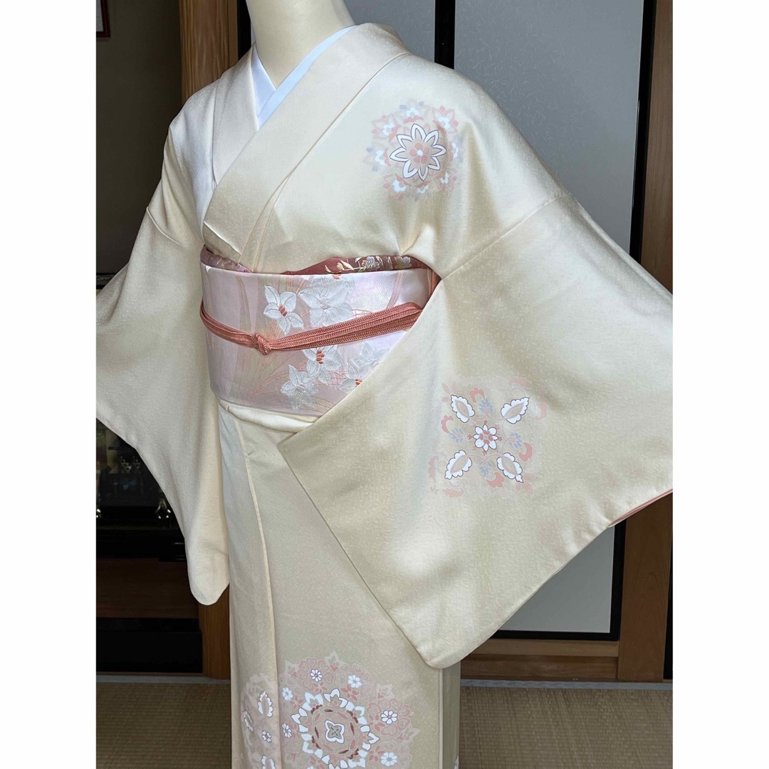 正絹 刺繍入り 訪問着の通販 by 菜の花 |ラクマ
