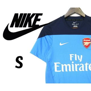 ナイキ(NIKE)のナイキ　ドライフィット 　アーセナルユニフォーム　ブルー　S　F00084(Tシャツ/カットソー(半袖/袖なし))